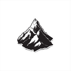 Naklejka premium illustration of mountain