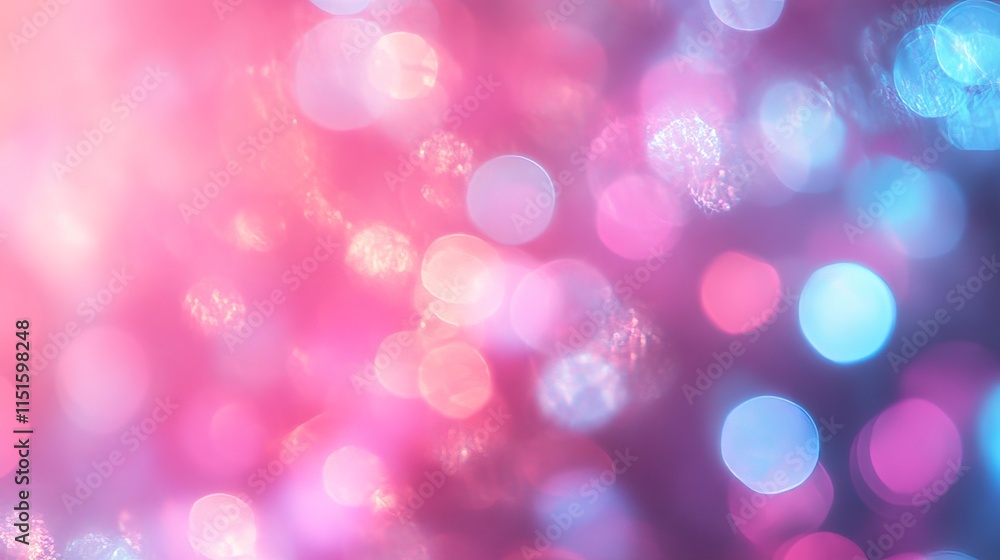 Poster soft abstract kawaii pastel pink blurred background with smooth texture and subtle color tones