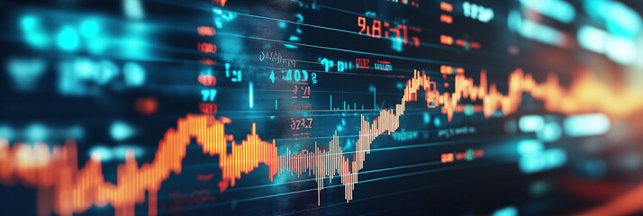 financial business and stockmarket concept 