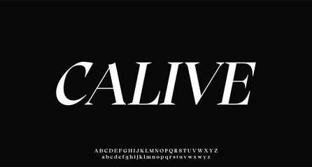 Elegant italic font alphabet logo. Typography beautiful fashion elegant classic letters serif italic fonts wedding vintage retro casters logos. vector illustration