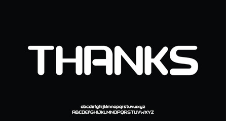 Sport Modern Future Logo Alphabet Font and Number. Typography abstract italic bold fonts technology, sport, movie brand and logos. vector illustration
