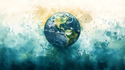 Global environmental awareness a digital artistic perspective