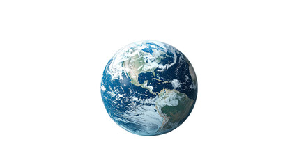 Fototapeta premium Earth globe, planet, blue marble.