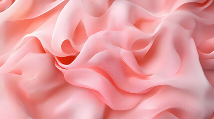 Obraz premium Soft seamless zephyr design on a rosy pink background, cozy, delicate, soft, seamless. Zephyrous. Illustration