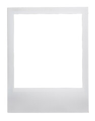 polaroid, without photos, transparent background