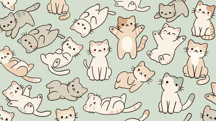 Cute Cat Pattern