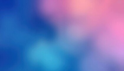 blurred background of a blue and pink sky with a few clouds