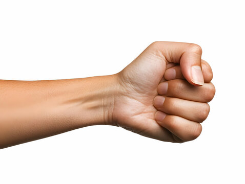 Realistic Image of a Closed Fist