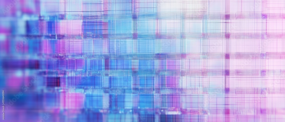 Poster Abstract Gradient Background with Soft Colorful Shapes and Patterns