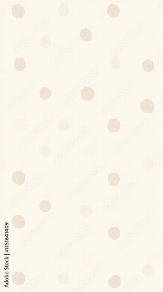 Poster soft cream background with subtle beige dots for elegant design use