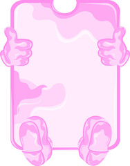 Notes in Watercolor Style