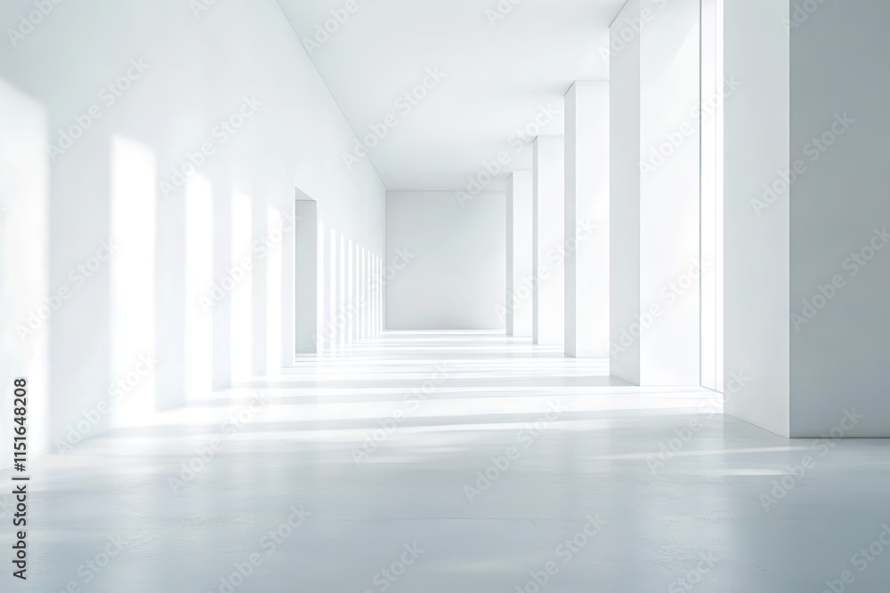 Poster empty real estate property on white background with copy space perfect for showcasing property listi