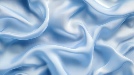 Obraz premium Blue background with zephyr shapes and seamless texture, light, textile, delicate. Zephyrous. Illustration