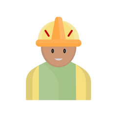 Construction Worker Vector Icon