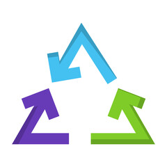 Recycle Arrow Vector Icon