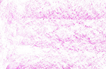 Photo grunge hand draw hatching, scribble red pastel, isolated on white, clipping path