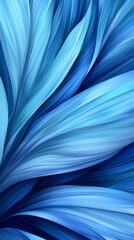 Fototapeta premium A blue abstract background with wavy lines