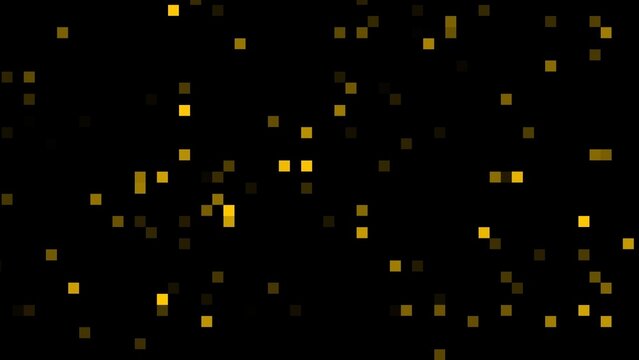 Digital Pixels Animated Glitch Background