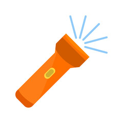 Flashlight Vector Icon