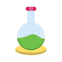 Bubbles from Experiment Vector Icon