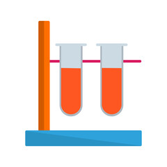 Test Tubes Vector Icon