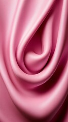 Obraz premium A close up shot of a pink fabric