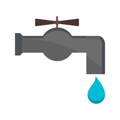 Water Tap Vector Icon