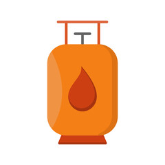 Gas Cylinder Vector Icon