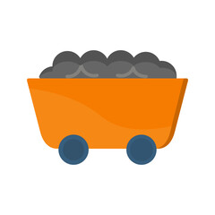 Coal Mine Vector Icon