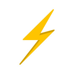Lightening Vector Icon
