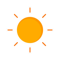 Sun Vector Icon