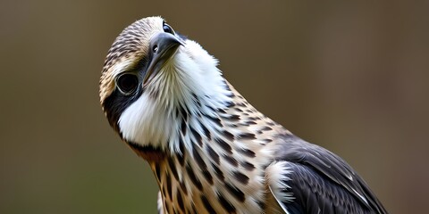 close up of a hawk