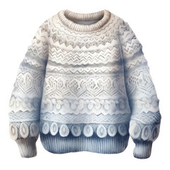 sweater isolated on white