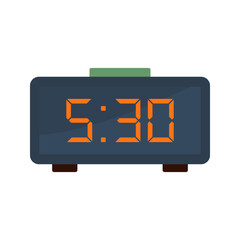 Digital Clock Vector Icon