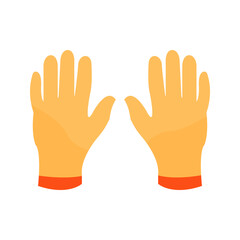 Obraz premium Gloves Vector Icon