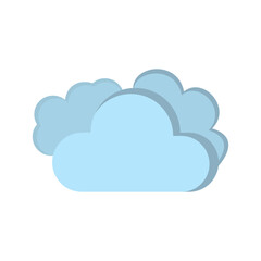 Cloudy Weather Vector Icon