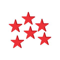 Obraz premium Stars Vector Icon