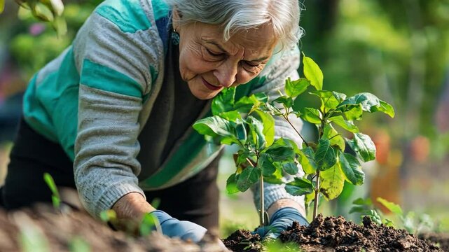 Volunteer opportunities for seniors, elderly engaging in community activities