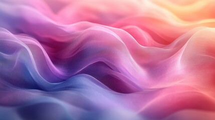 Fototapeta premium Abstract colorful wavy fabric texture background.