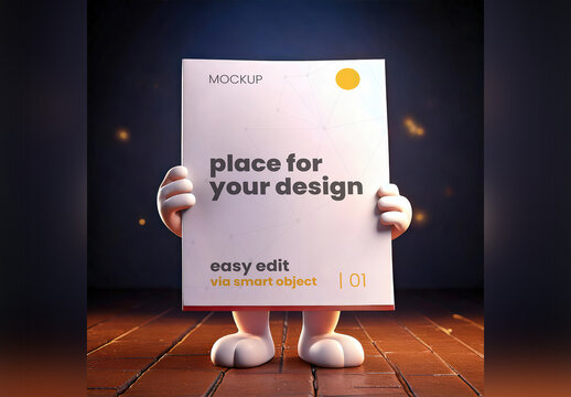 Page Mockup as Creature Character