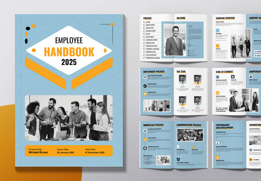 Employee Handbook Template Layout