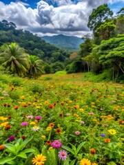 Obraz premium landscape in the mountains