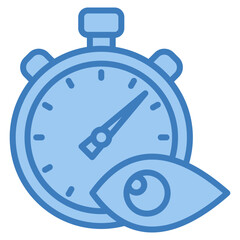 Time Tracking Icon Element For Design