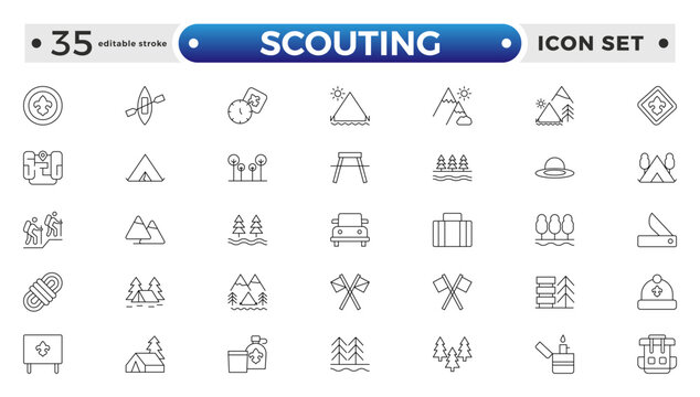 Scouting Icon Class Scout Sign Images – Browse 25,435 Stock Photos, Vectors, and Video ...