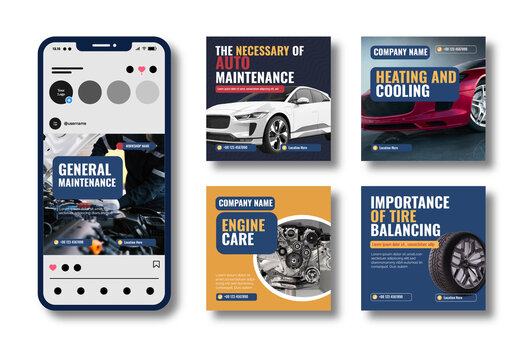 Car Service Social Media Post