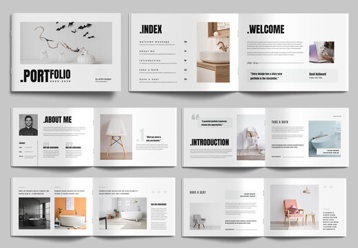 Modern And Creative Minimalist Portfolio Design