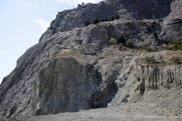 rock in the mountains