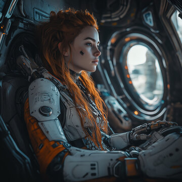 Hyperrealistic Photography Aloy Horizon Zero Woman