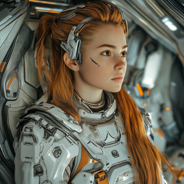 Hyperrealistic Photography Aloy Horizon Zero Woman