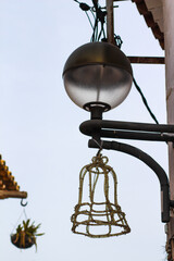 street lamp in the old town